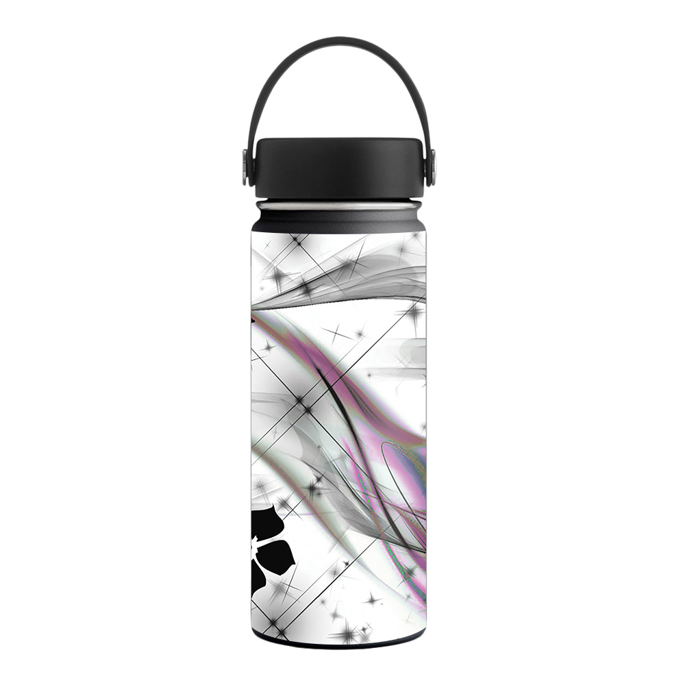 Picture of MightySkins HFWI18-Gray World Skin for Hydro Flask 18 oz Wide Mouth - Gray World