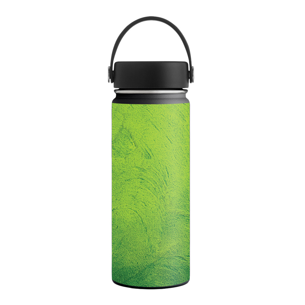 Picture of MightySkins HFWI18-Green Cement Skin for Hydro Flask 18 oz Wide Mouth - Green Cement