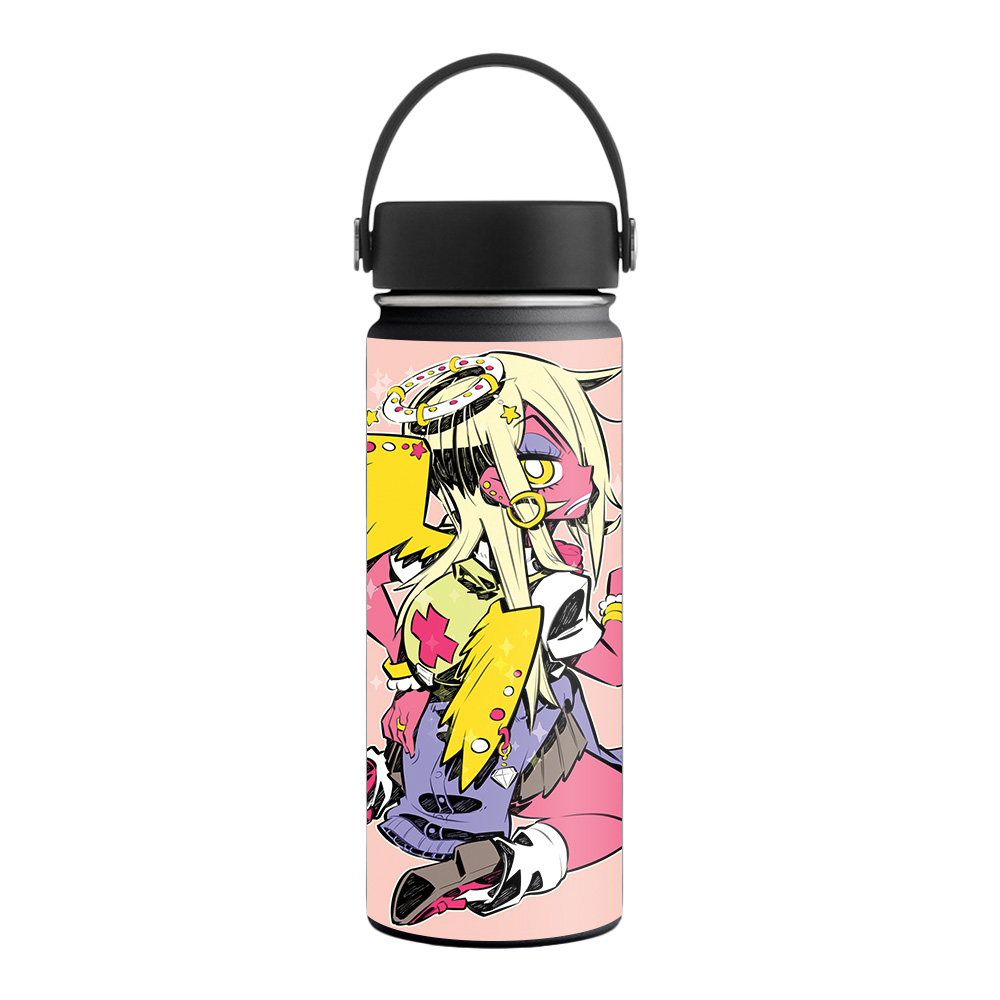 Picture of MightySkins HFWI18-Grungy Angel Skin for Hydro Flask 18 oz Wide Mouth - Grungy Angel