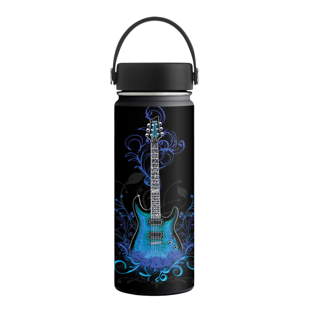 Picture of MightySkins HFWI18-Guitar Skin for Hydro Flask 18 oz Wide Mouth - Guitar
