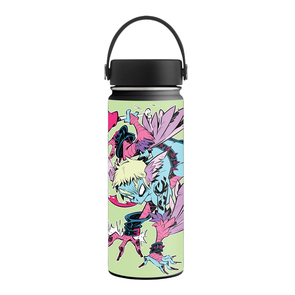 Picture of MightySkins HFWI18-Harpy Skin for Hydro Flask 18 oz Wide Mouth - Harpy
