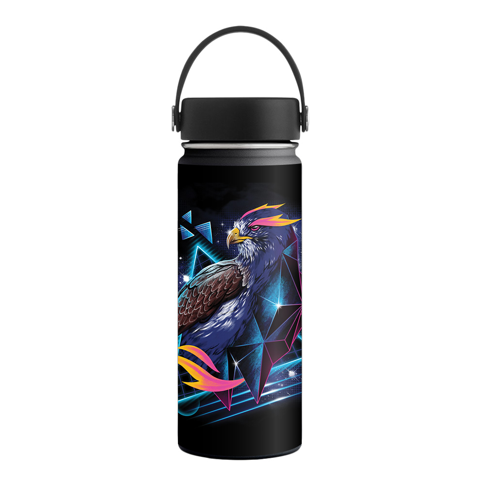 Picture of MightySkins HFWI18-Heroic Hawk Skin for Hydro Flask 18 oz Wide Mouth - Heroic Hawk