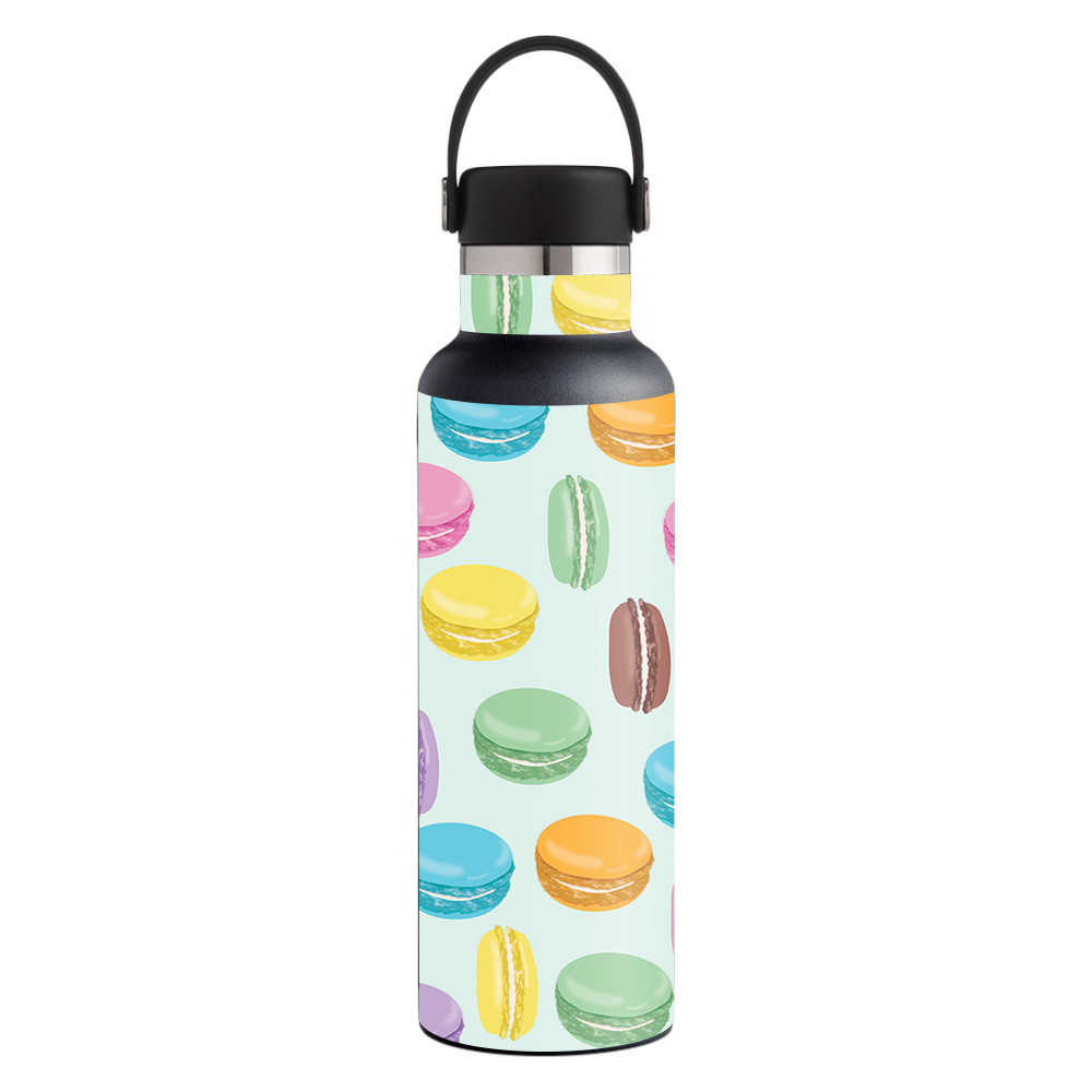 Picture of MightySkins HFST21-Macarons Skin for Hydro Flask 21 oz Standard Mouth - Macarons