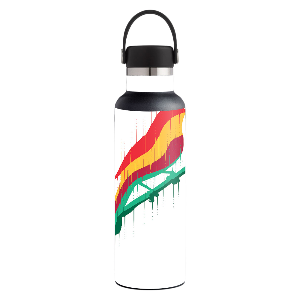 Picture of MightySkins HFST21-Melting Bird Skin for Hydro Flask 21 oz Standard Mouth - Melting Bird