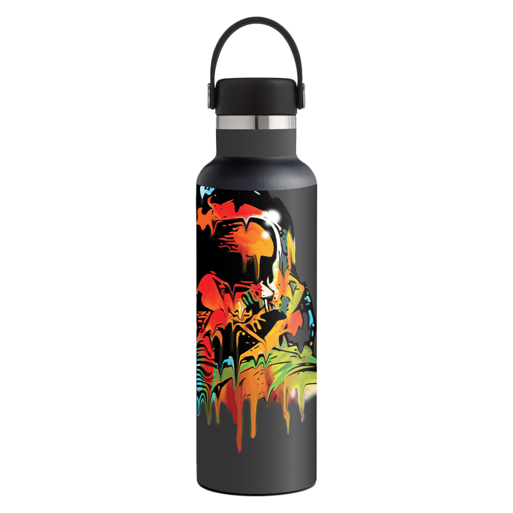 Picture of MightySkins HFST21-Melting Mask Skin for Hydro Flask 21 oz Standard Mouth - Melting Mask