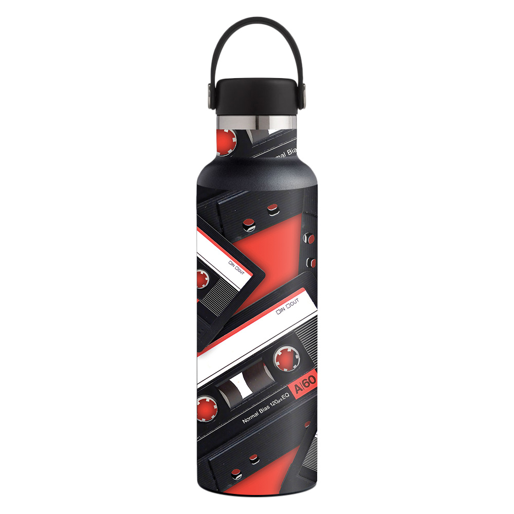 Picture of MightySkins HFST21-Mixtape Skin for Hydro Flask 21 oz Standard Mouth - Mixtape