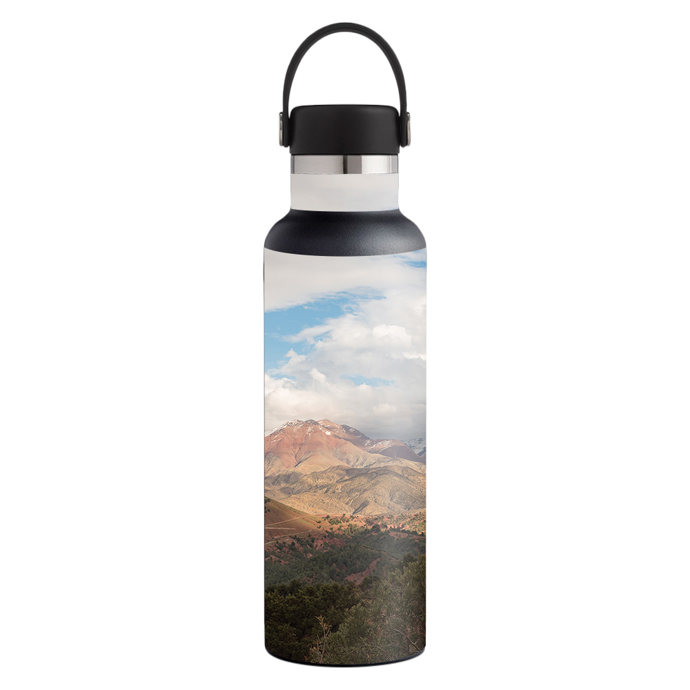 Picture of MightySkins HFST21-Morocco Terrain Skin for Hydro Flask 21 oz Standard Mouth - Morocco Terrain