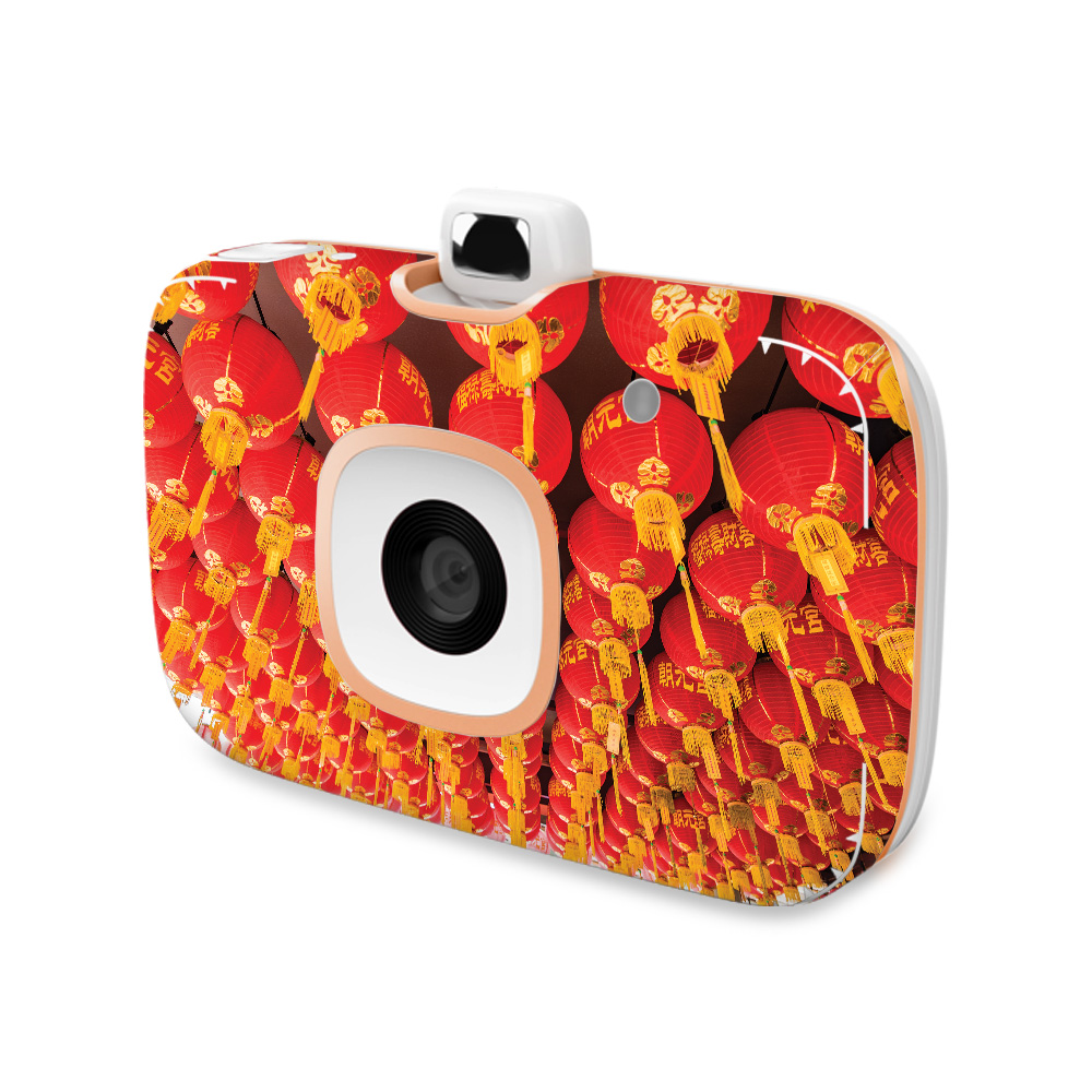 Picture of MightySkins HPSPR2I1-Chinese Lanterns Skin for HP Sprocket 2-in-1 Photo Printer - Chinese Lanterns