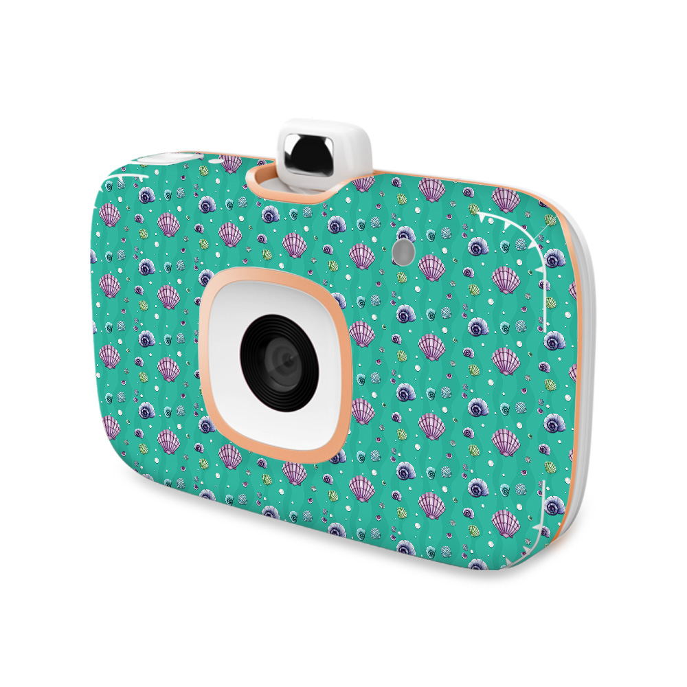 Picture of MightySkins HPSPR2I1-Decorative Shells Skin for HP Sprocket 2-in-1 Photo Printer - Decorative Shells
