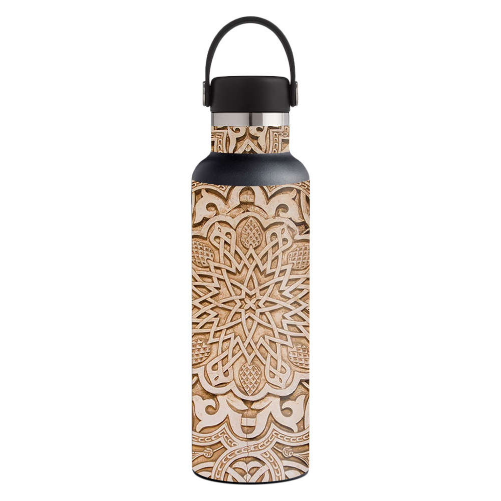 Picture of MightySkins HFST21-Carved Skin for Hydro Flask 21 oz Standard Mouth - Carved