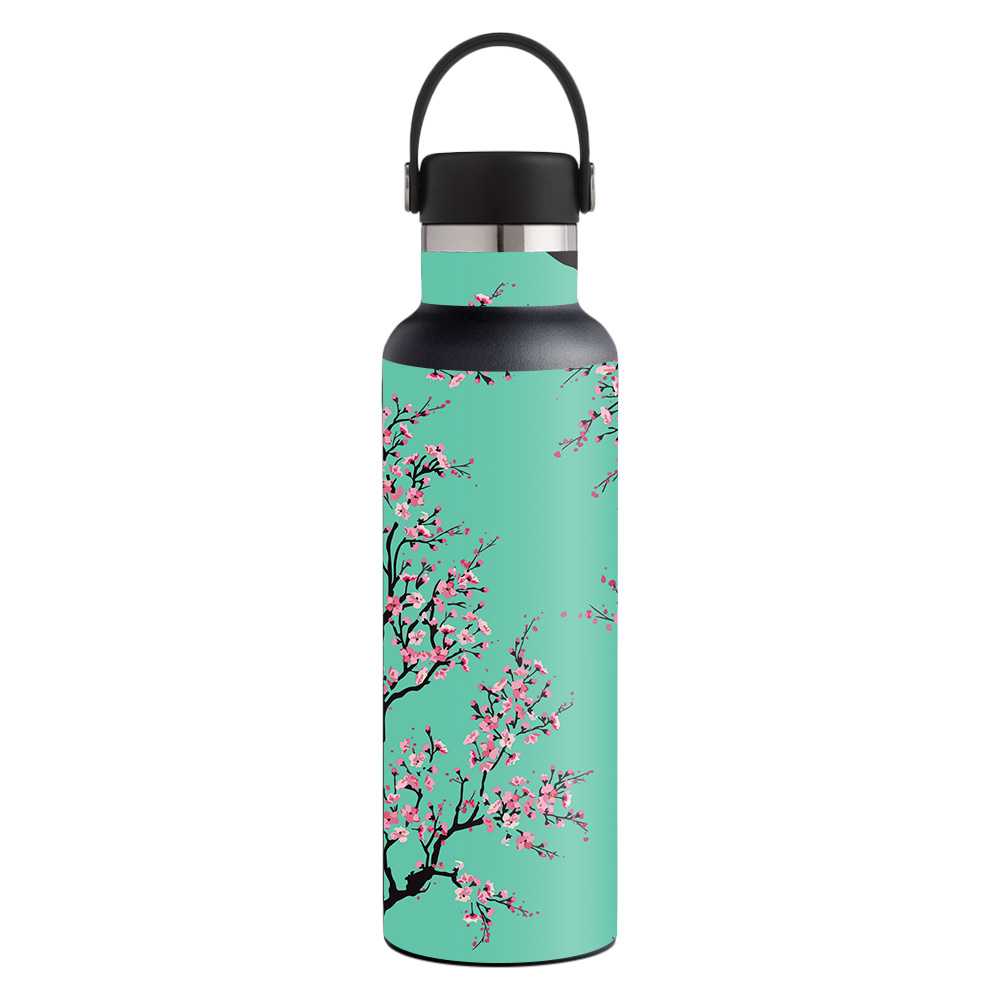 Picture of MightySkins HFST21-Cherry Blossom Tree Skin for Hydro Flask 21 oz Standard Mouth - Cherry Blossom Tree