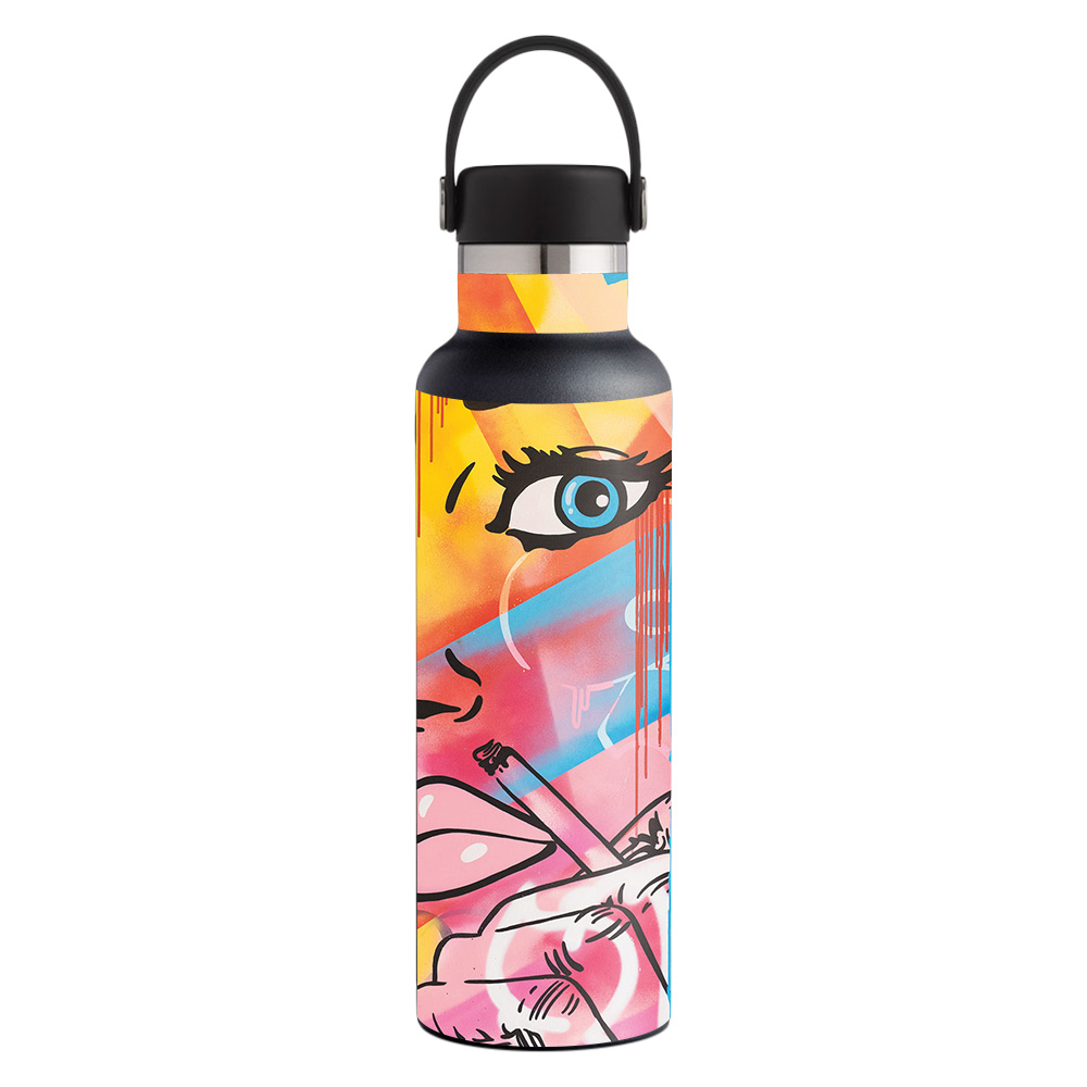 Picture of MightySkins HFST21-Classy Smoker Skin for Hydro Flask 21 oz Standard Mouth - Classy Smoker