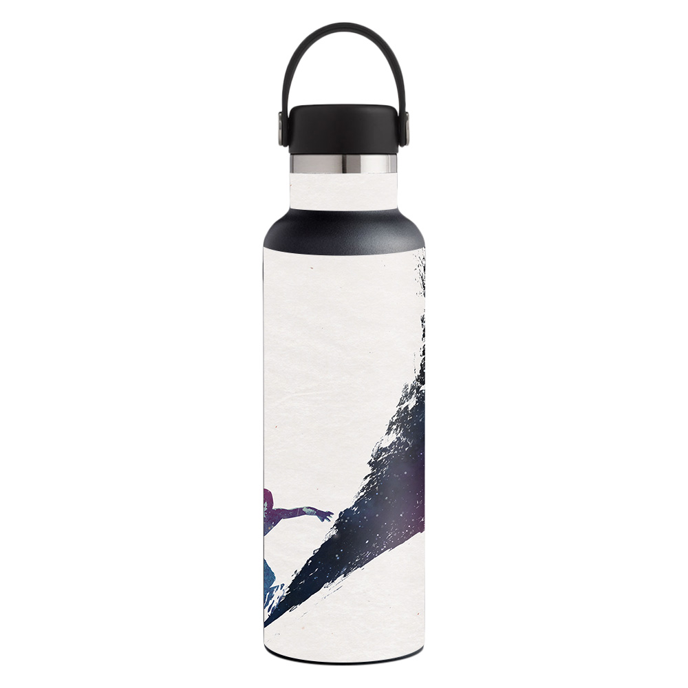 Picture of MightySkins HFST21-Surfing The Universe Skin for Hydro Flask 21 oz Standard Mouth - Surfing the Universe