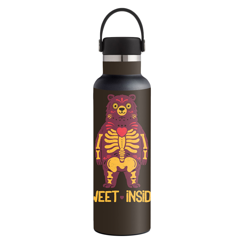 Picture of MightySkins HFST21-Sweet Inside Skin for Hydro Flask 21 oz Standard Mouth - Sweet Inside