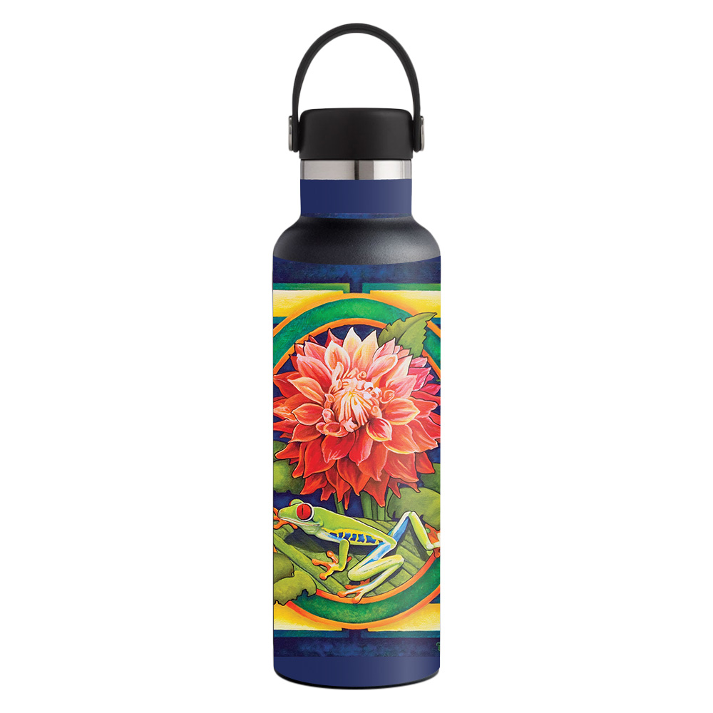 Picture of MightySkins HFST21-Tree Frog Skin for Hydro Flask 21 oz Standard Mouth - Tree Frog