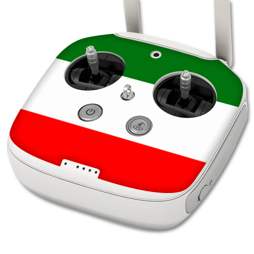DJPH3PROCO-Italian Flag Skin for Dji Phantom 3 Professional Quadcopter Drone Controller Wrap Cover Sticker - Italian Flag -  MightySkins
