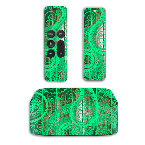 Picture of MightySkins APTV4-Vintage Paisley Skin for Apple TV 4th Gen 2015 Wrap Cover Sticker - Vintage Paisley