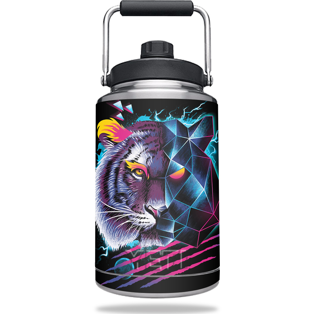 Picture of MightySkins YERAMJUG1-Tight Tiger Skin for Yeti 1 gal Jug - Tight Tiger