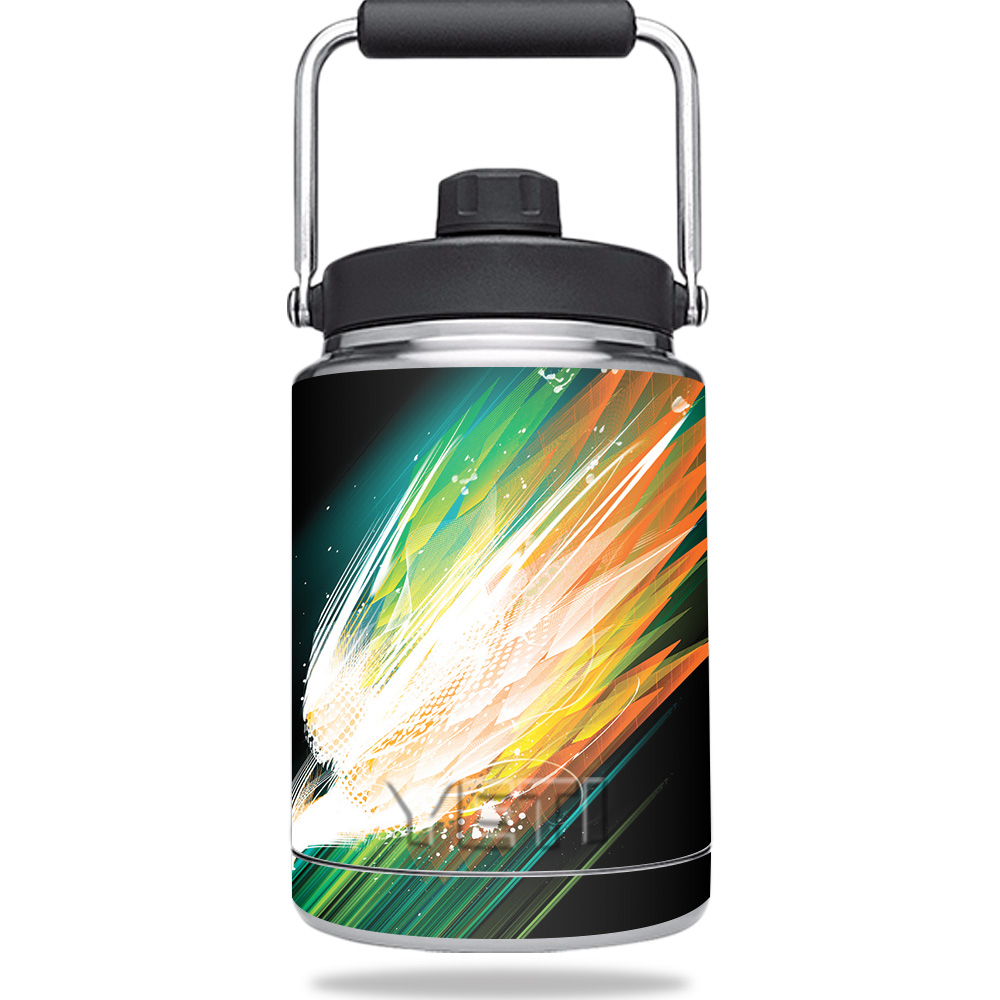 Picture of MightySkins YERAMJUG-Across The Aurora Skin for Yeti 0.5 gal Jug - Across the Aurora