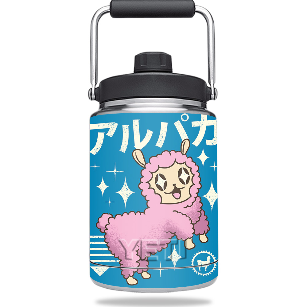 Picture of MightySkins YERAMJUG-Alpaca Kawaii Skin for Yeti 0.5 gal Jug - Alpaca Kawaii