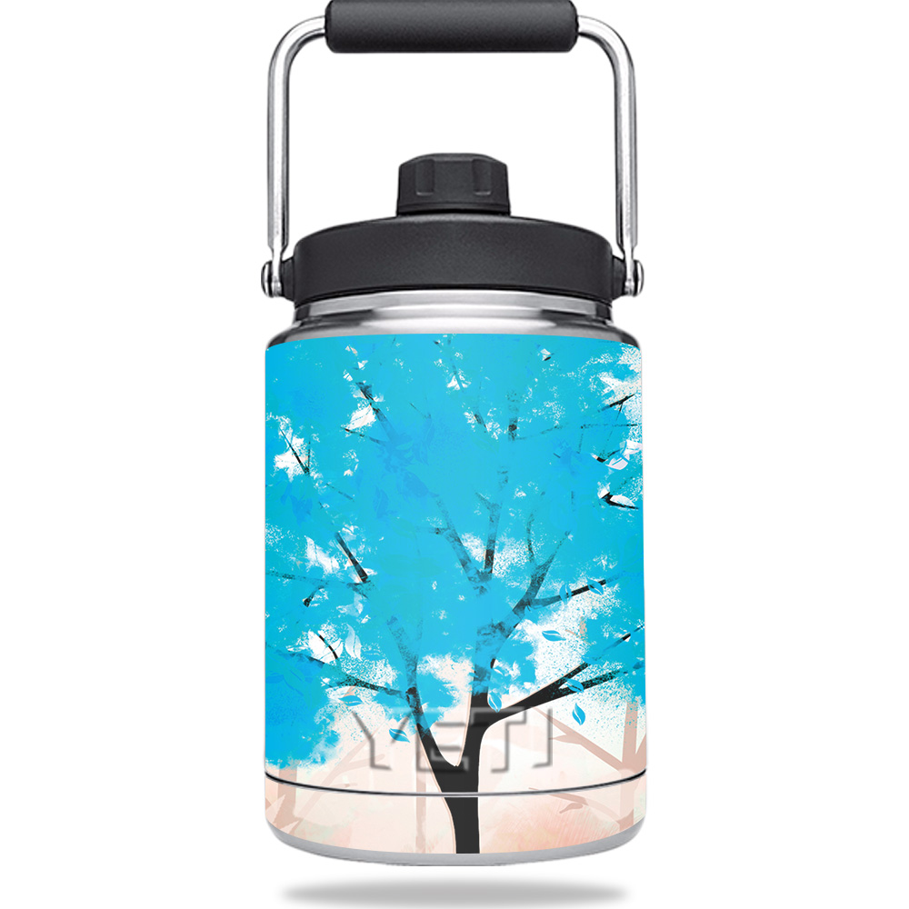 Picture of MightySkins YERAMJUG-Blue Woods Skin for Yeti 0.5 gal Jug - Blue Woods
