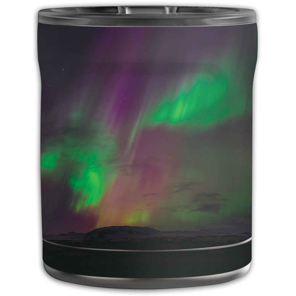 Picture of MightySkins OTEL10-Aurora Borealis Skin for Otterbox Elevation Tumbler 10 oz - Aurora Borealis