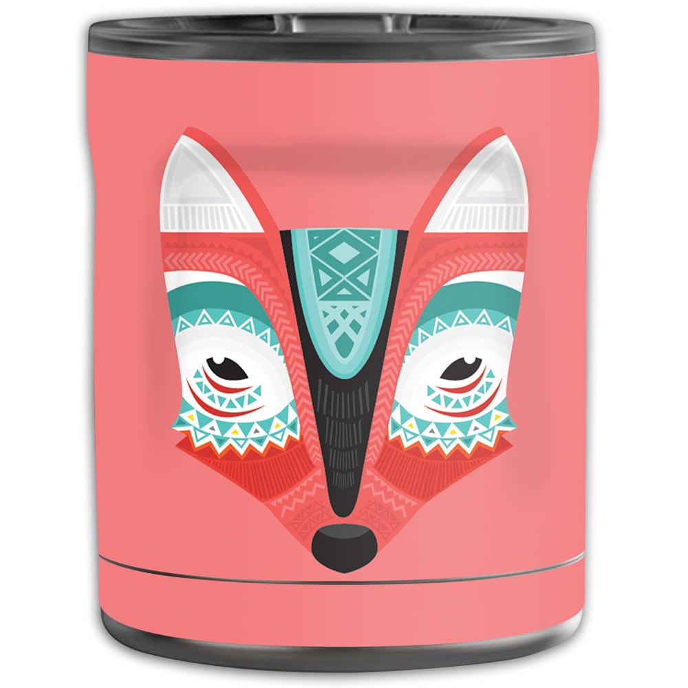 Picture of MightySkins OTEL10-Aztec Fox Skin for Otterbox Elevation Tumbler 10 oz - Aztec Fox