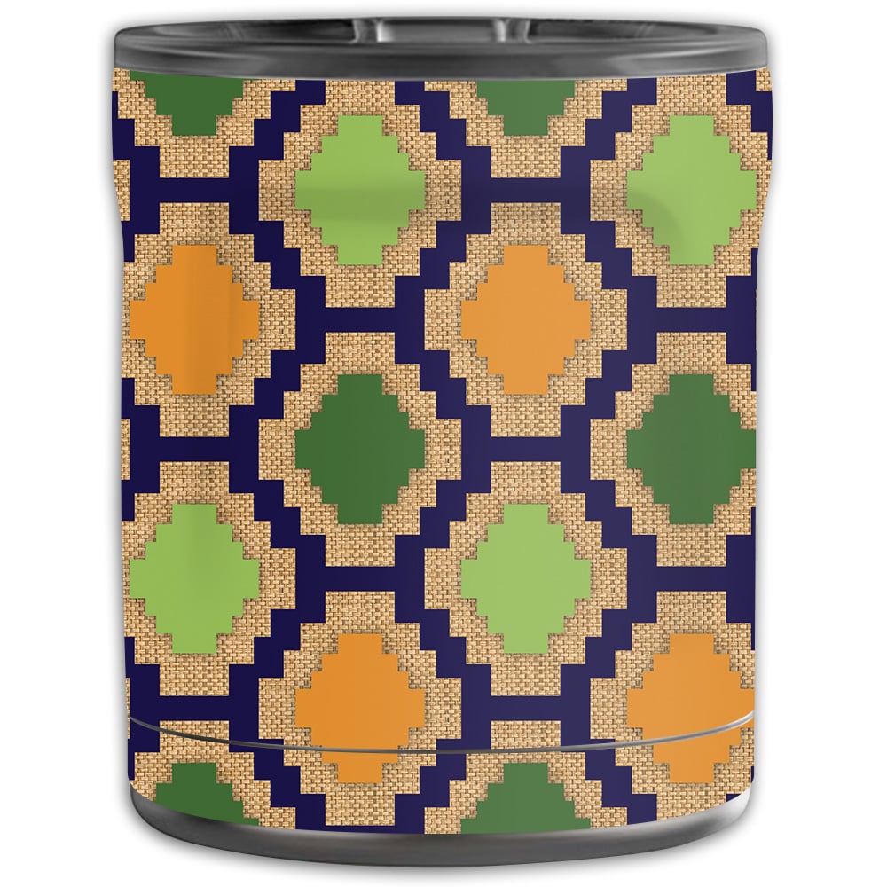 Picture of MightySkins OTEL10-Aztec Tile Skin for Otterbox Elevation Tumbler 10 oz - Aztec Tile