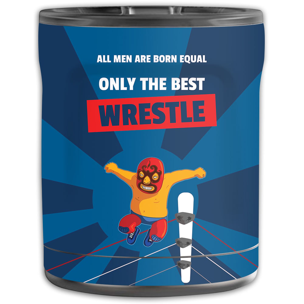 Picture of MightySkins OTEL10-Best Wrestle Skin for Otterbox Elevation Tumbler 10 oz - Best Wrestle