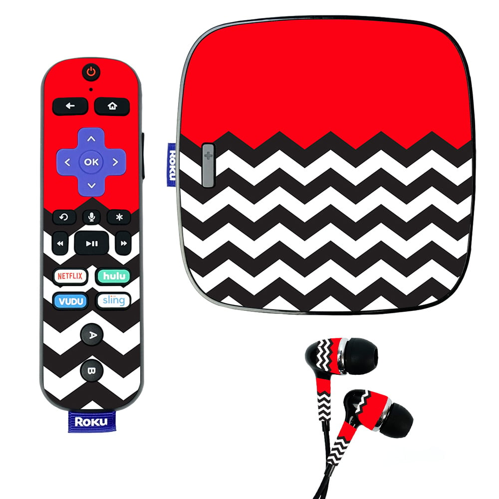 ROUL-Red Chevron Skin for Roku Ultra - Red Chevron -  MightySkins