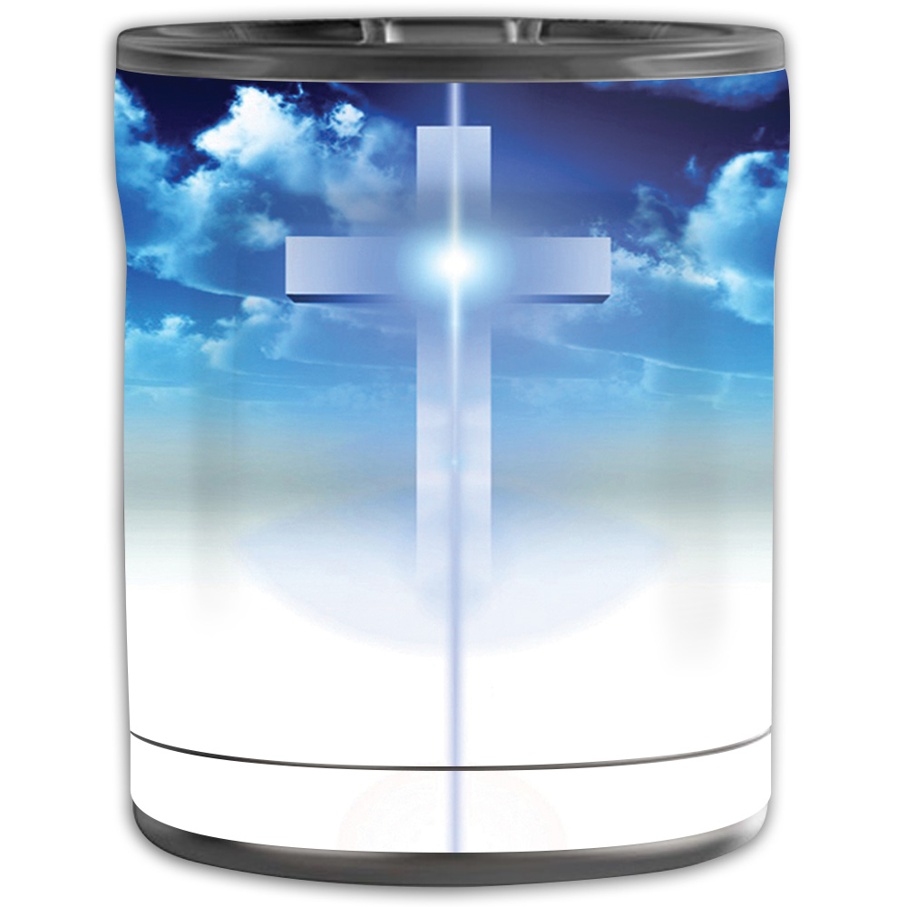 Picture of MightySkins OTEL10-Cross Skin for Otterbox Elevation Tumbler 10 oz - Cross