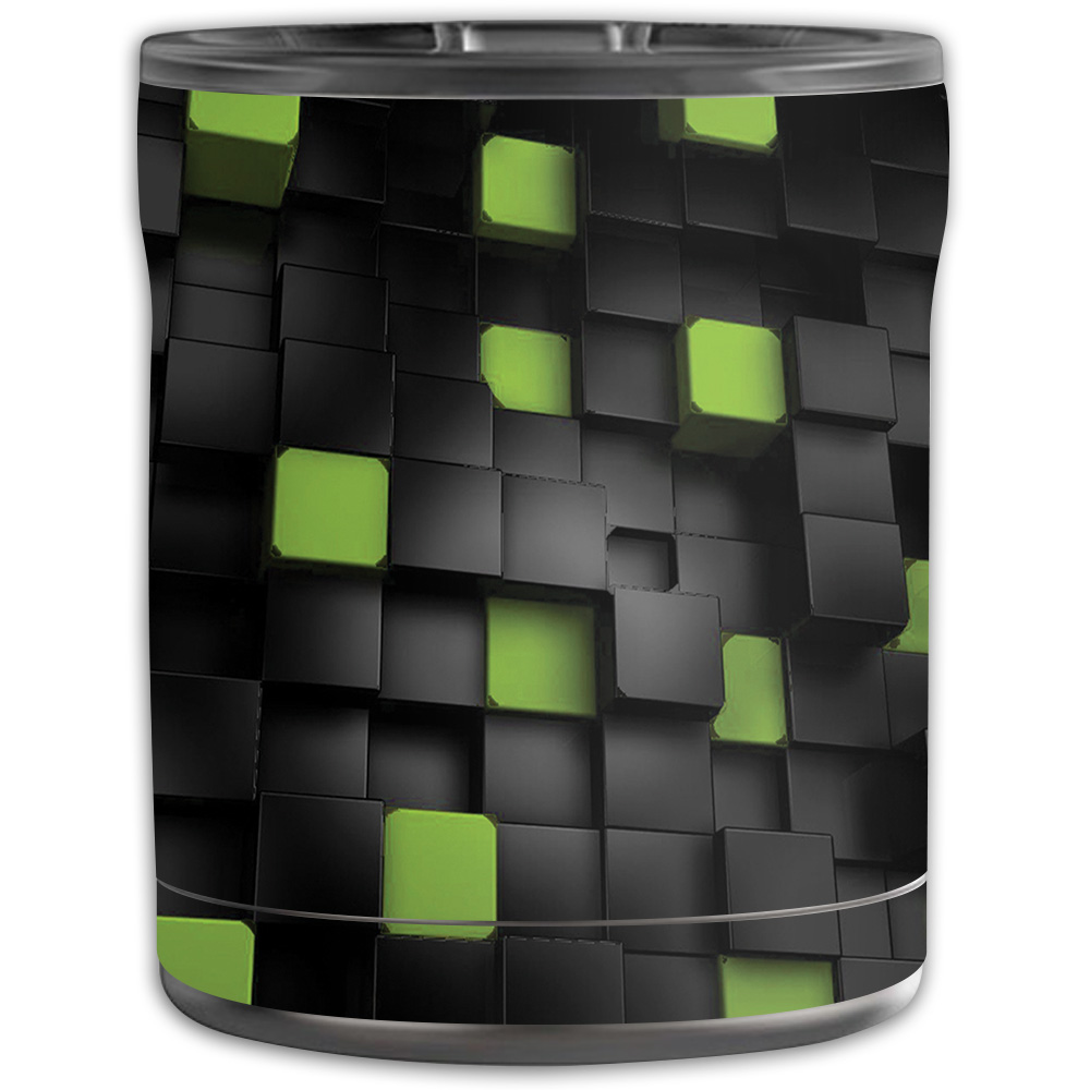 Picture of MightySkins OTEL10-Cubes Skin for Otterbox Elevation Tumbler 10 oz - Cubes