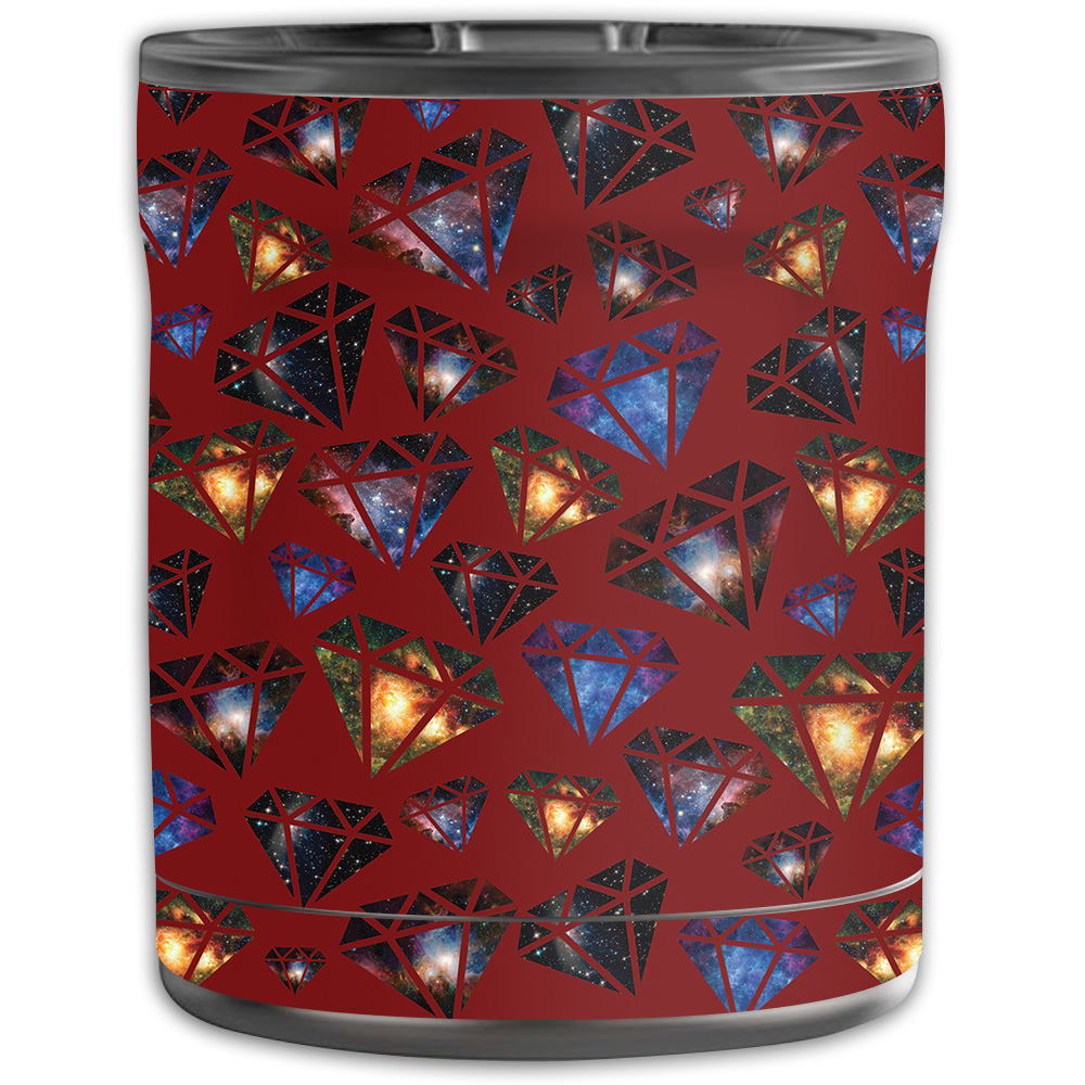 Picture of MightySkins OTEL10-Diamond Galaxy Skin for Otterbox Elevation Tumbler 10 oz - Diamond Galaxy