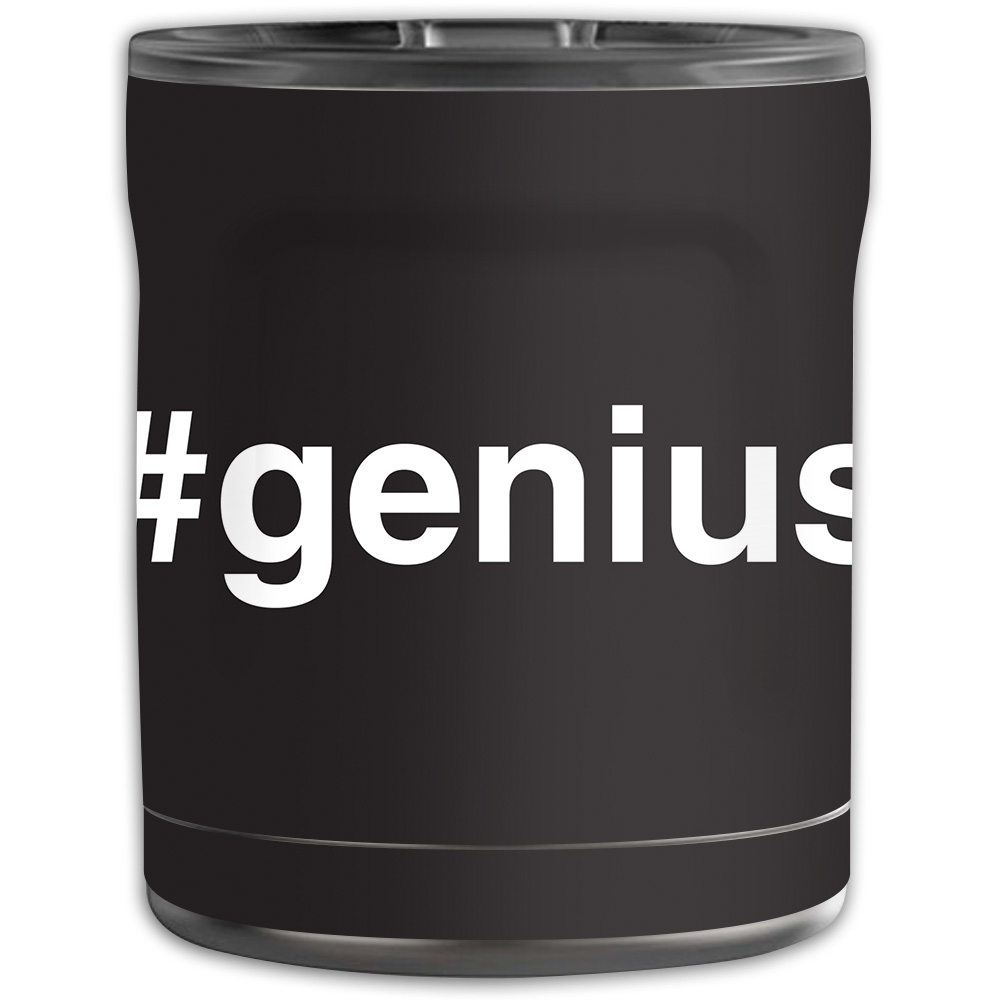 Picture of MightySkins OTEL10-Genius Skin for Otterbox Elevation Tumbler 10 oz - Genius