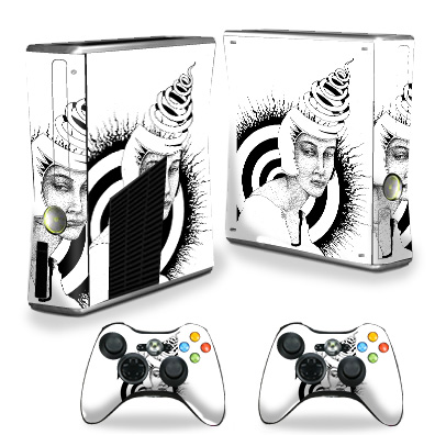 XBOX360S-Twisted Mind Skin for Xbox 360 S Console - Twisted Mind -  MightySkins