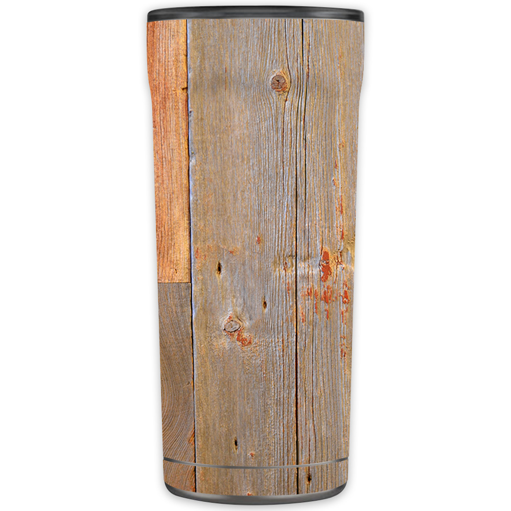 Picture of MightySkins OTEL20-Barnwood Skin for Otterbox Elevation Tumbler 20 oz - Barnwood