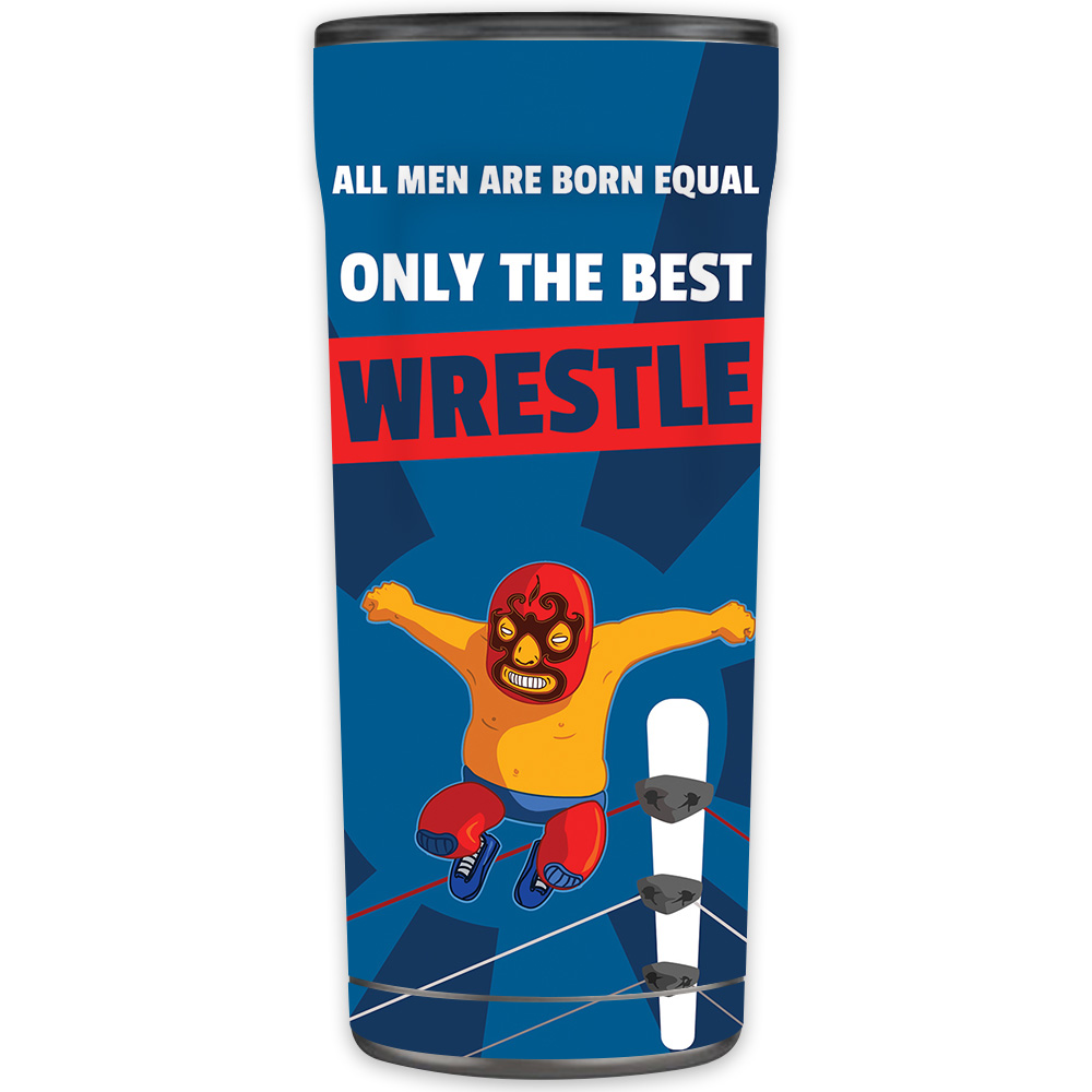 Picture of MightySkins OTEL20-Best Wrestle Skin for Otterbox Elevation Tumbler 20 oz - Best Wrestle
