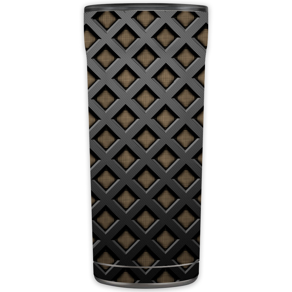 Picture of MightySkins OTEL20-Black Wall Skin for Otterbox Elevation Tumbler 20 oz - Black Wall