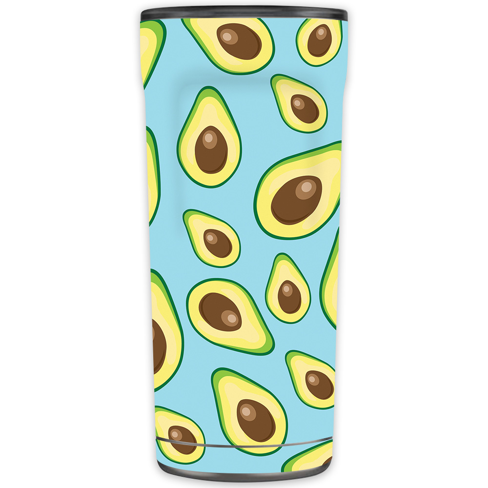 Picture of MightySkins OTEL20-Blue Avocados Skin for Otterbox Elevation Tumbler 20 oz - Blue Avocados