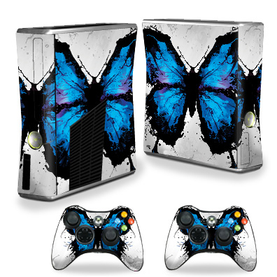MightySkins XBOX360S-Butterfly Splash