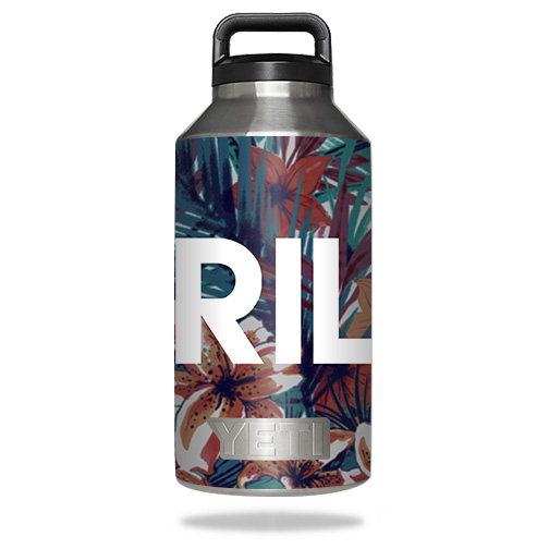 Picture of MightySkins YERABOT64-Trill Skin for Yeti Rambler Bottle 64 oz - Trill