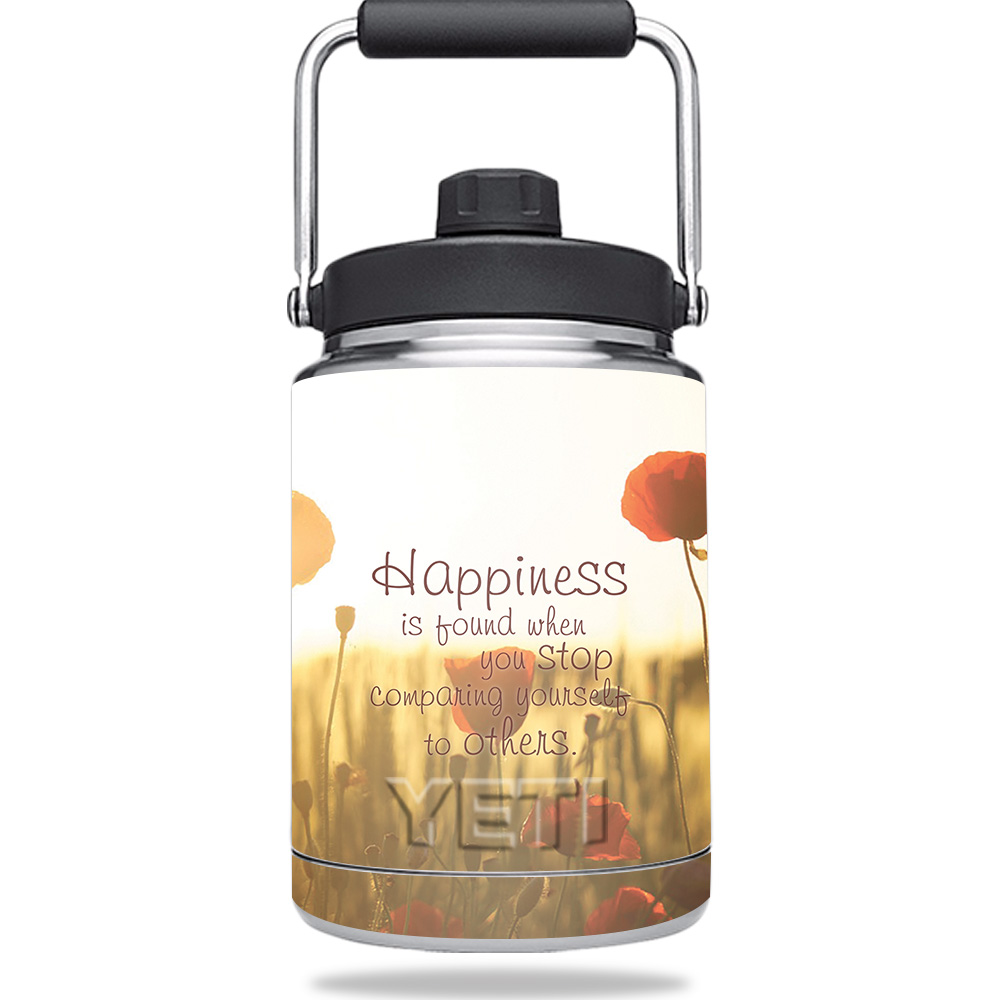 Picture of MightySkins YERAMJUG-Be Happy Skin for Yeti Rambler 0.5 Gal Jug - Be Happy