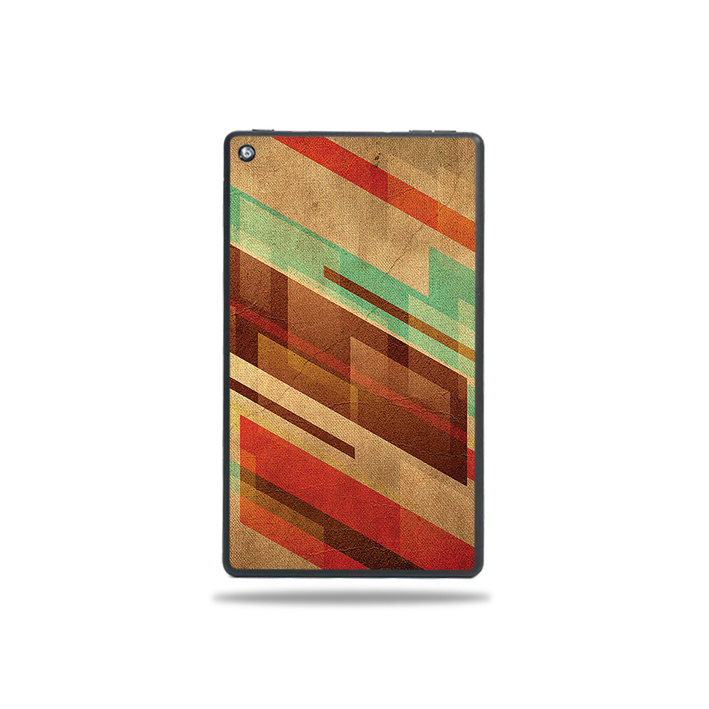Picture of MightySkins AMFI719-Abstract Wood Skin for Amazon Fire 7 Tablet 2019 - Abstract Wood