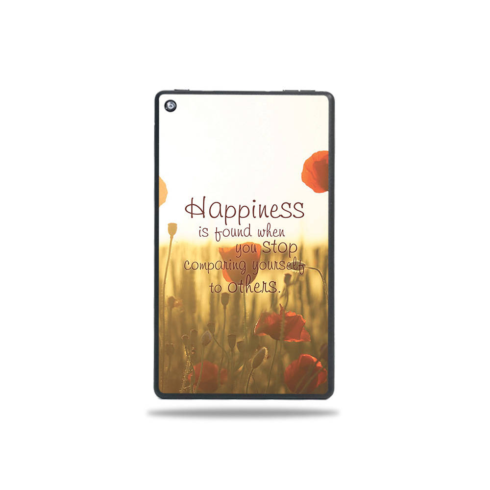 Picture of MightySkins AMFI719-Be Happy Skin for Amazon Fire 7 Tablet 2019 - Be Happy