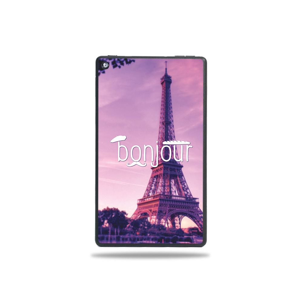 Picture of MightySkins AMFI719-Bonjour Skin for Amazon Fire 7 Tablet 2019 - Bonjour