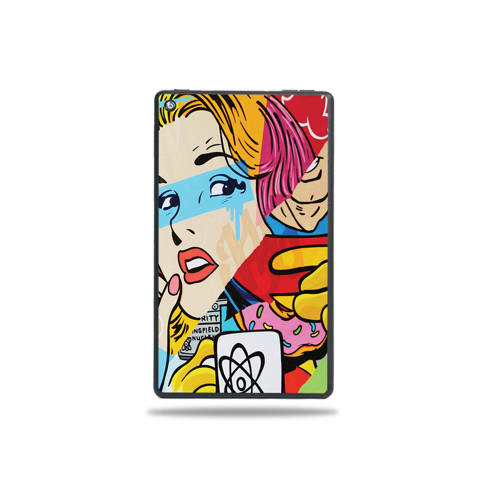 Picture of MightySkins AMFI719-Cartoon Mania Skin for Amazon Fire 7 Tablet 2019 - Cartoon Mania