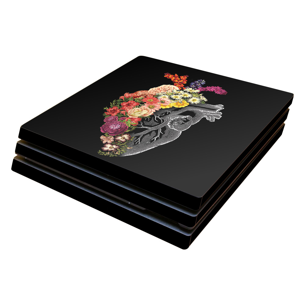 SOPS4PRO-Spring Heart Skin for Sony PS4 Pro Console - Spring Heart -  MightySkins