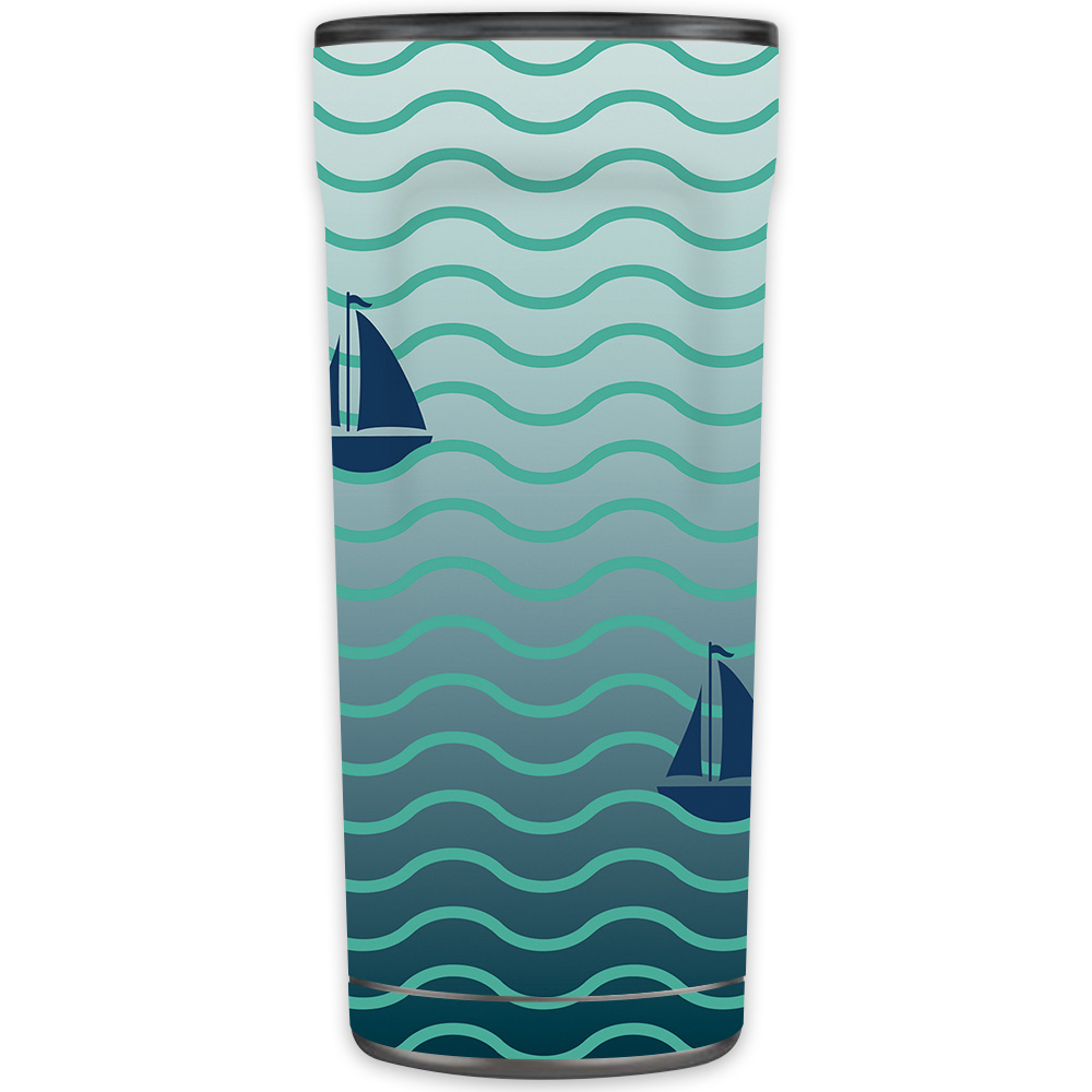 Picture of MightySkins OTEL20-Smooth Sailing Skin for Otterbox Elevation Tumbler 20 oz - Smooth Sailing