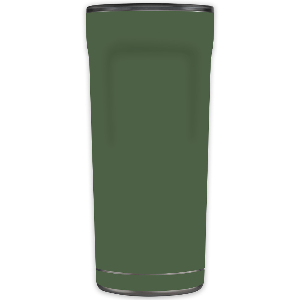 Picture of MightySkins OTEL20-Solid Olive Skin for Otterbox Elevation Tumbler 20 oz - Solid Olive
