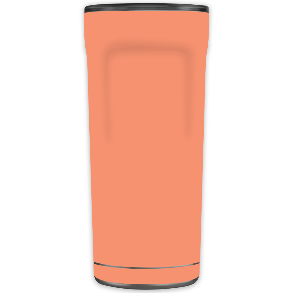 Picture of MightySkins OTEL20-Solid Peach Skin for Otterbox Elevation Tumbler 20 oz - Solid Peach